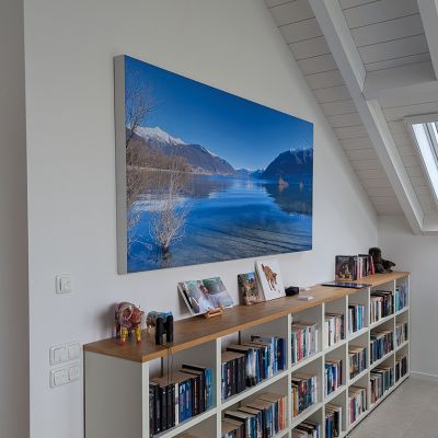 Akustikbild an der Wand – Kombination aus Design und Schallabsorption